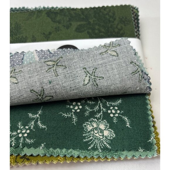 Andover Fabrics Evergreen 5"x5" Cotton Quilting Fabric Charm Pack 42 Pieces - Picture 9 of 15